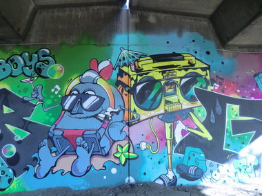 Graffiti Wall in Essen - Photo by Kico_one - Essen, NRW, Ruhrpott (2016)