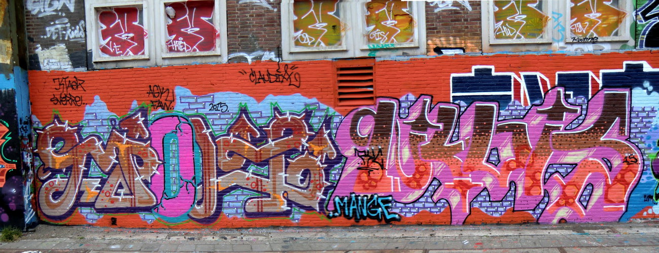 Graffiti Wall in Amsterdam - Photo by Kico_one - Amsterdam, NSDM, Werf (2015)