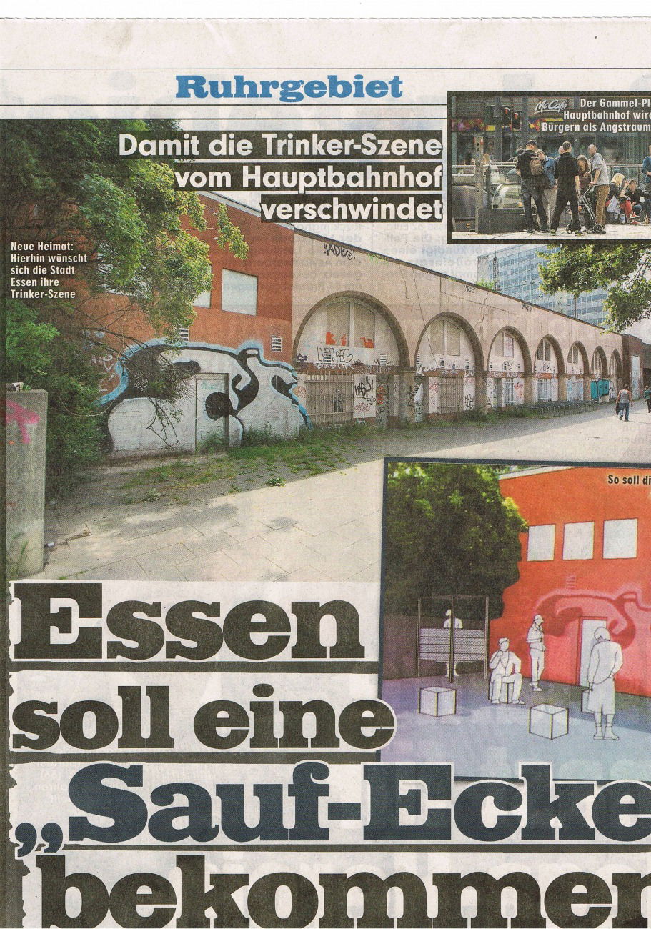 Graffiti Artwork in Essen hauptbahnhof - Photo by Kico_one - Ei, Eier, Eicrew (2015)