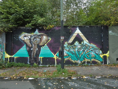 Graffiti Wall in Essen - Photo by Kico_one - Essen, NRW, Ruhrpott (2017)