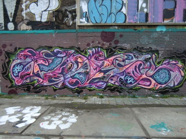Graffiti Wall in Amsterdam - Photo by Kico_one - Amsterdam, NSDM, Werf (2015)