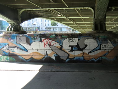 Graffiti Wall in Wien - Photo by Kico_one - Wien, Vienna, Austria