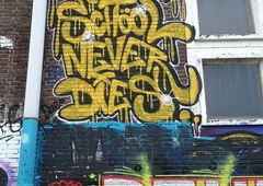 Graffiti Wall in Amsterdam - Photo by Kico_one - Amsterdam, Netherlands