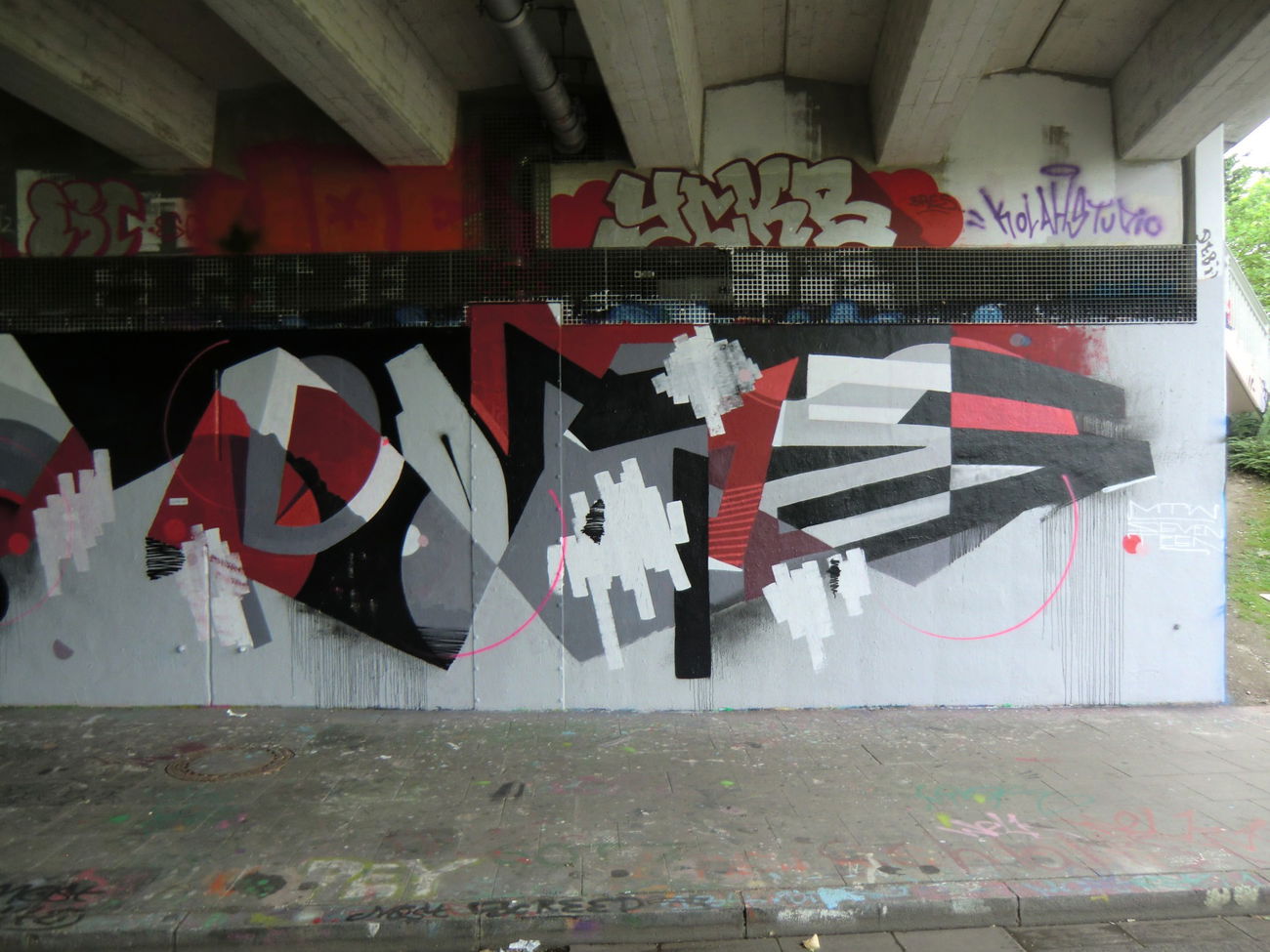 Graffiti Wall in Essen - Photo by Kico_one - Essen, NRW, Ruhrpott (2017)