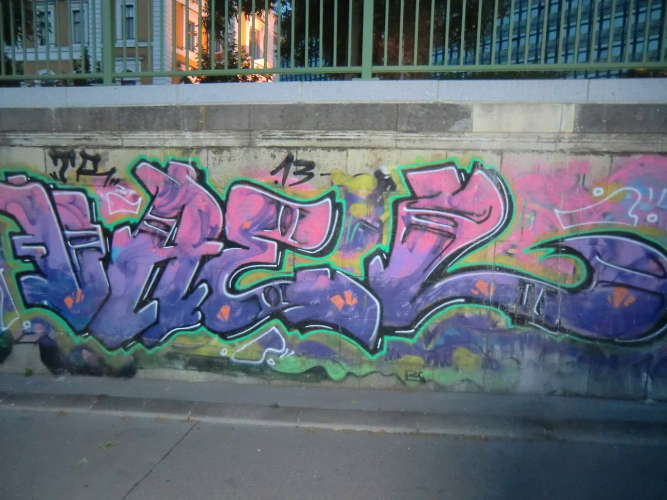 Graffiti Wall in Wien - Photo by Kico_one - Wien, Vienna, Austria