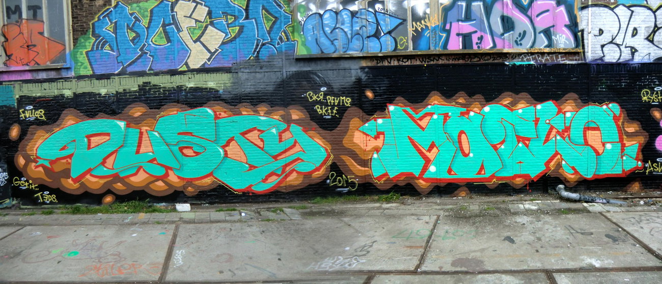 Graffiti Wall in Amsterdam - Photo by Kico_one - Amsterdam, NSDM, Werf (2015)