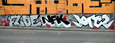 Graffiti Wall in Wien - Photo by Kico_one - Wien, Vienna, Austria
