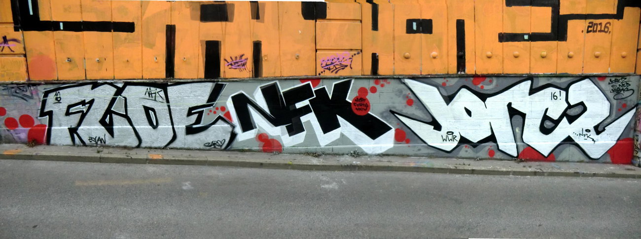 Graffiti Wall in Wien - Photo by Kico_one - Wien, Vienna, Austria