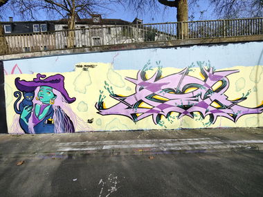 Graffiti Wall in Essen - Photo by Kico_one (2025)