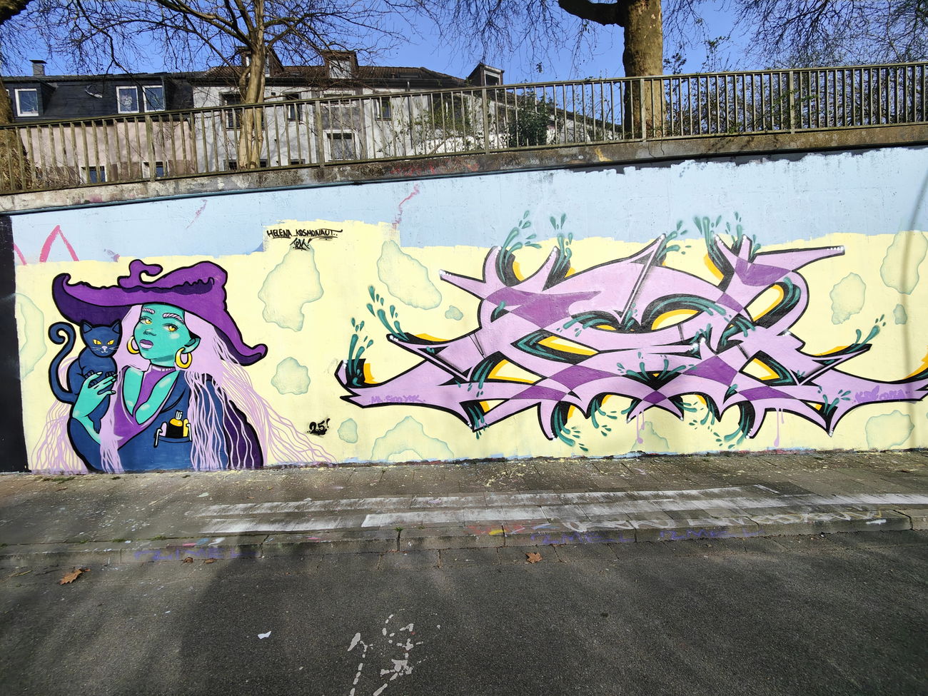 Graffiti Wall in Essen - Photo by Kico_one (2025)