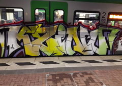 Graffiti Train - Photo by Kico_one - Ksino