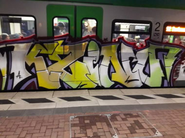 Graffiti Train - Photo by Kico_one - Ksino