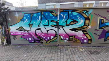 Graffiti Wall in Essen - Photo by Kico_one (2021)