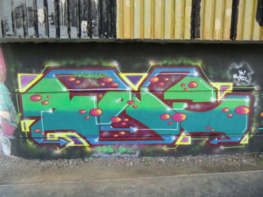 Graffiti Wall in Prague - Photo by Kico_one