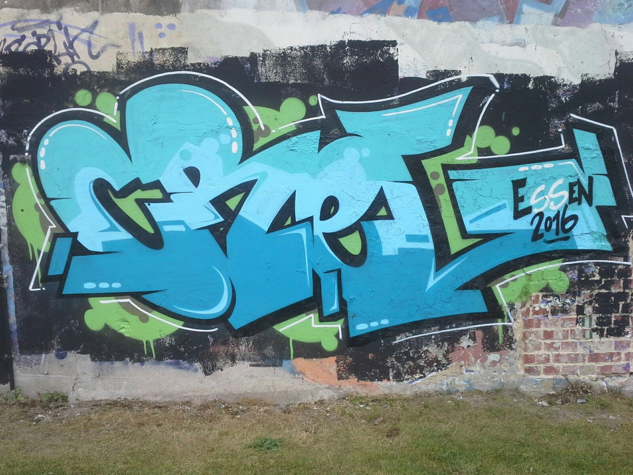 Graffiti Wall - Photo by Kico_one - Essen, Ruhrpott, Nrw