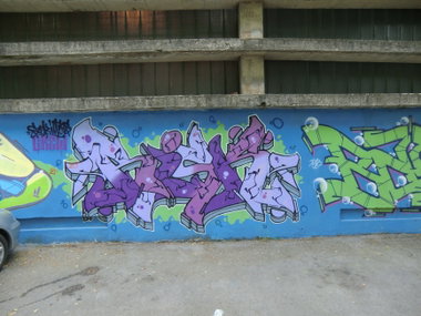 Graffiti Wall in Osijek - Photo by Kico_one - Osijek, Croatia, Hrvatska