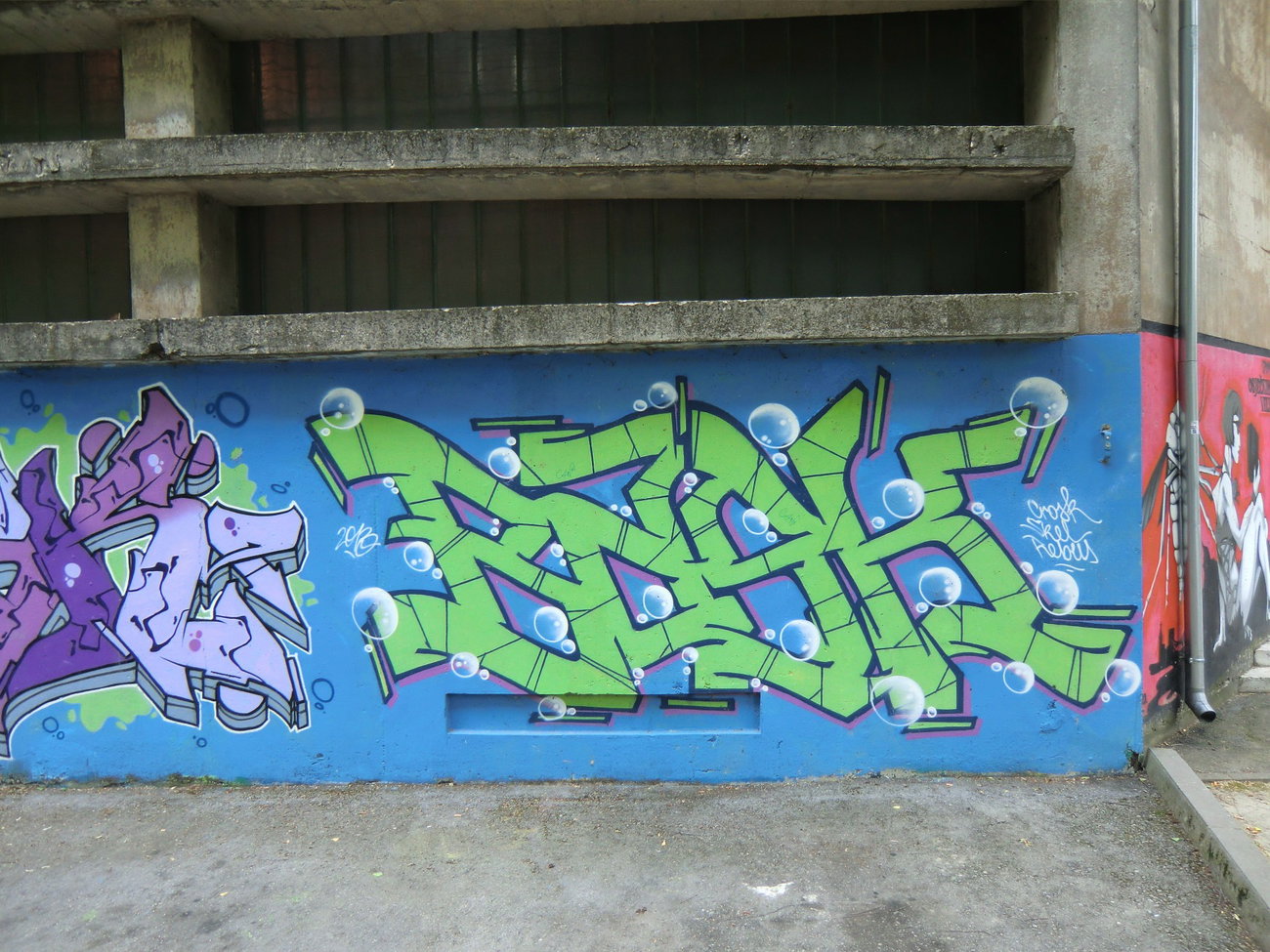 Graffiti Wall in Osijek - Photo by Kico_one - Osijek, Croatia, Hrvatska