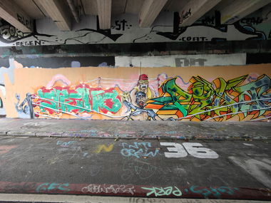 Graffiti Wall in Essen - Photo by Kico_one - Essen (2024)
