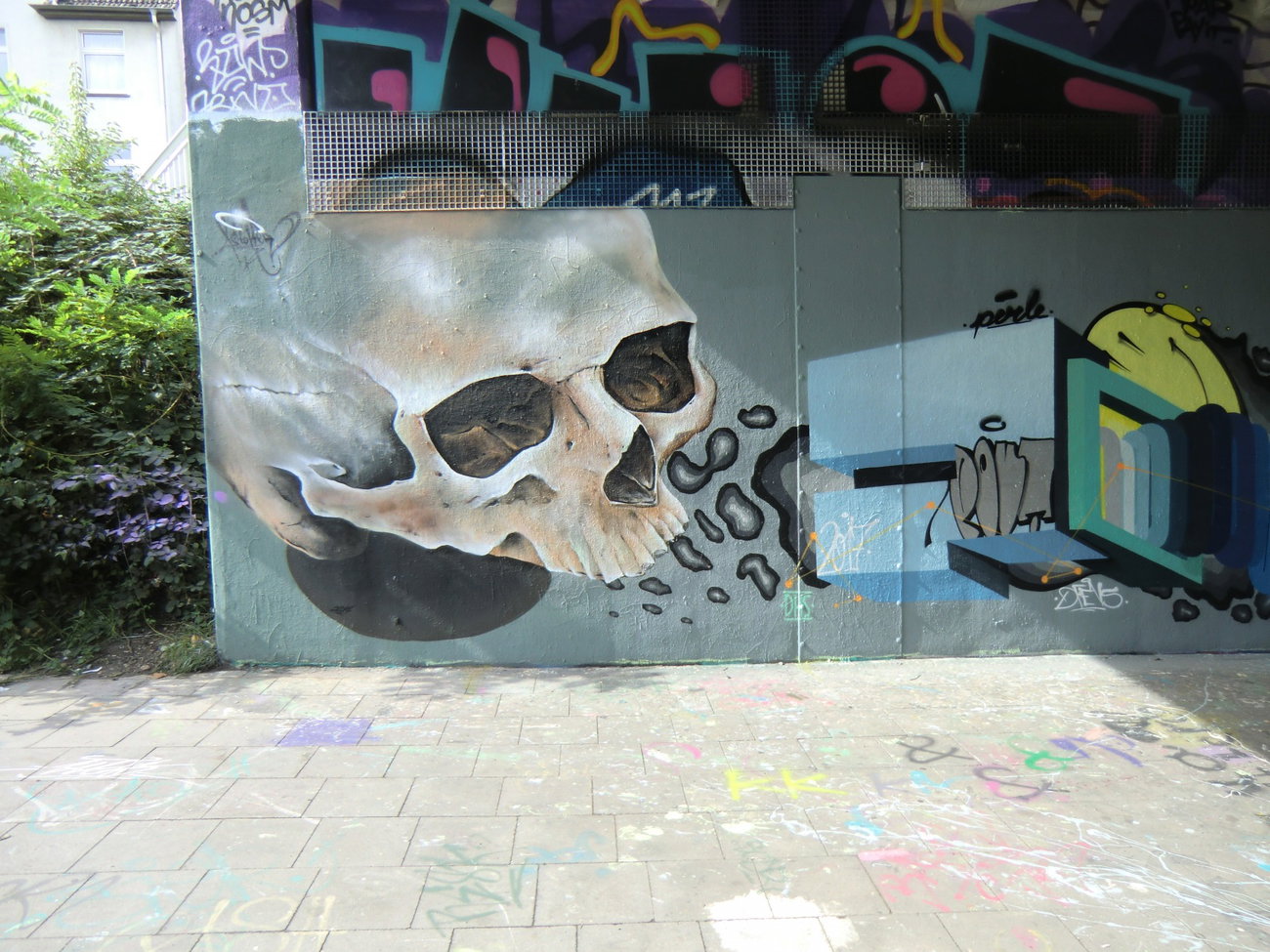 Graffiti Wall in Essen - Photo by Kico_one - Essen, NRW, Ruhrpott (2017)