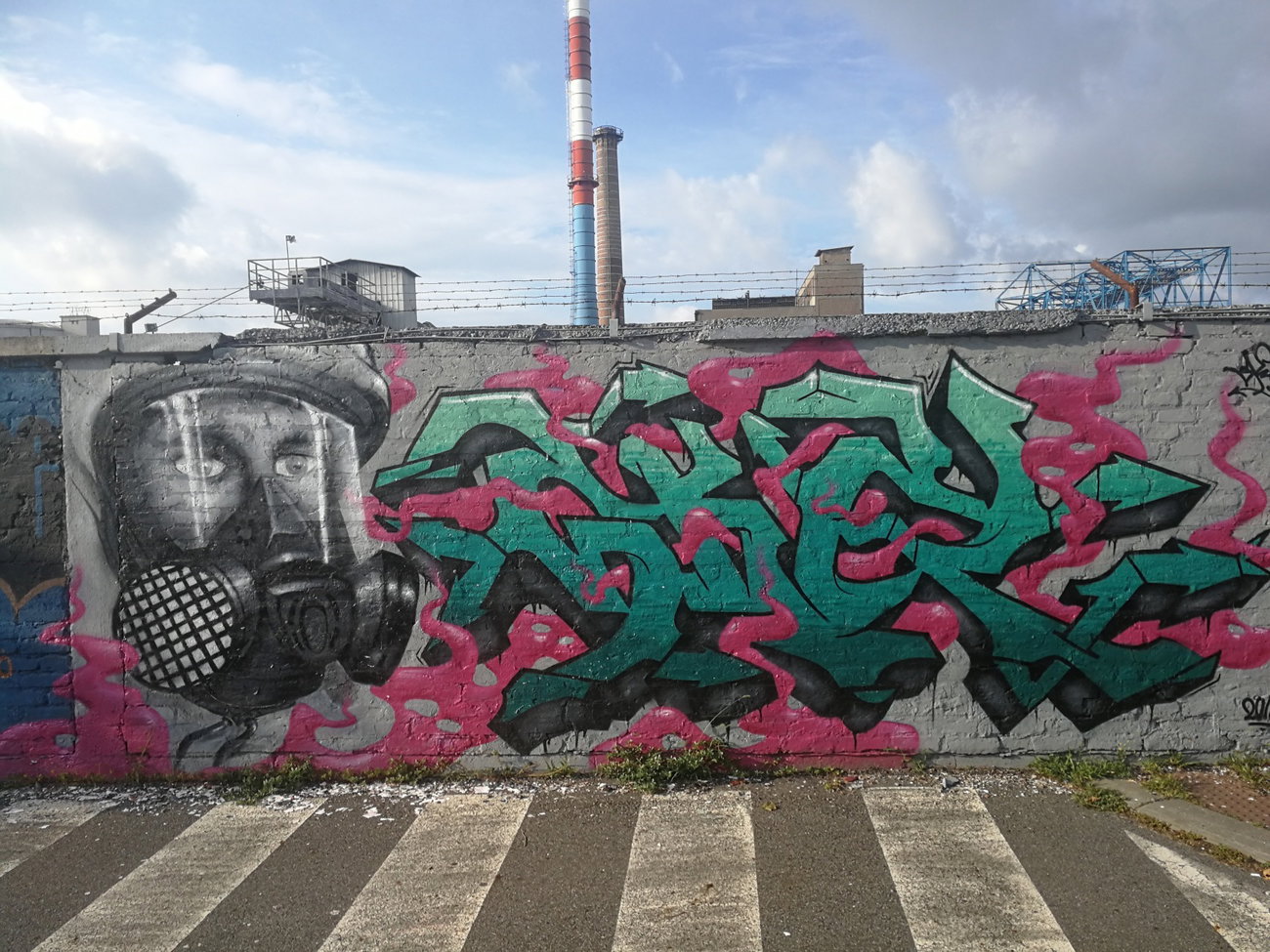 Graffiti Wall in Osijek - Photo by Kico_one - Osijek, Skel