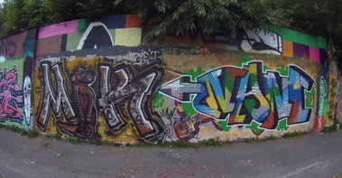 Graffiti Wall in Essen - Photo by Kico_one - Essen, NRW, Ruhrpott (2016)