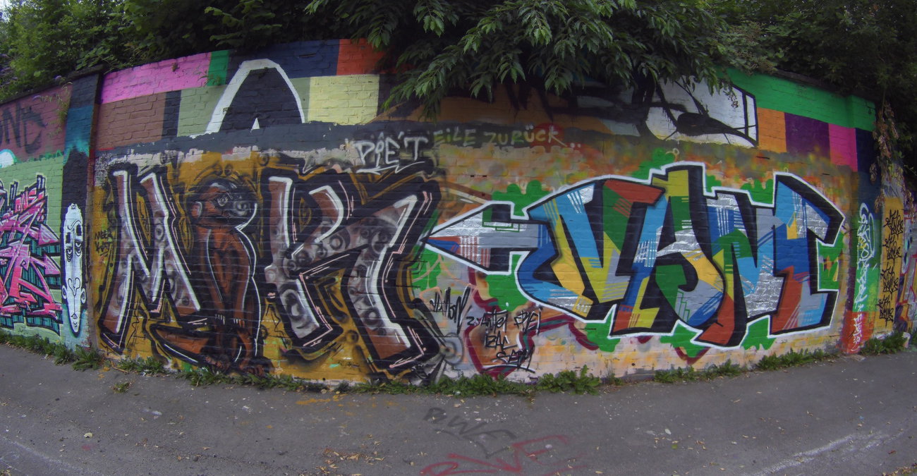 Graffiti Wall in Essen - Photo by Kico_one - Essen, NRW, Ruhrpott (2016)
