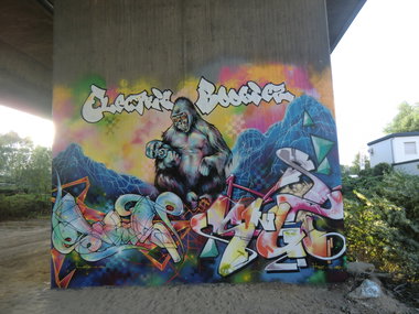 Graffiti Wall in Essen - Photo by Kico_one - Essen, NRW, RUHRPOTT;Hafendampf (2017)