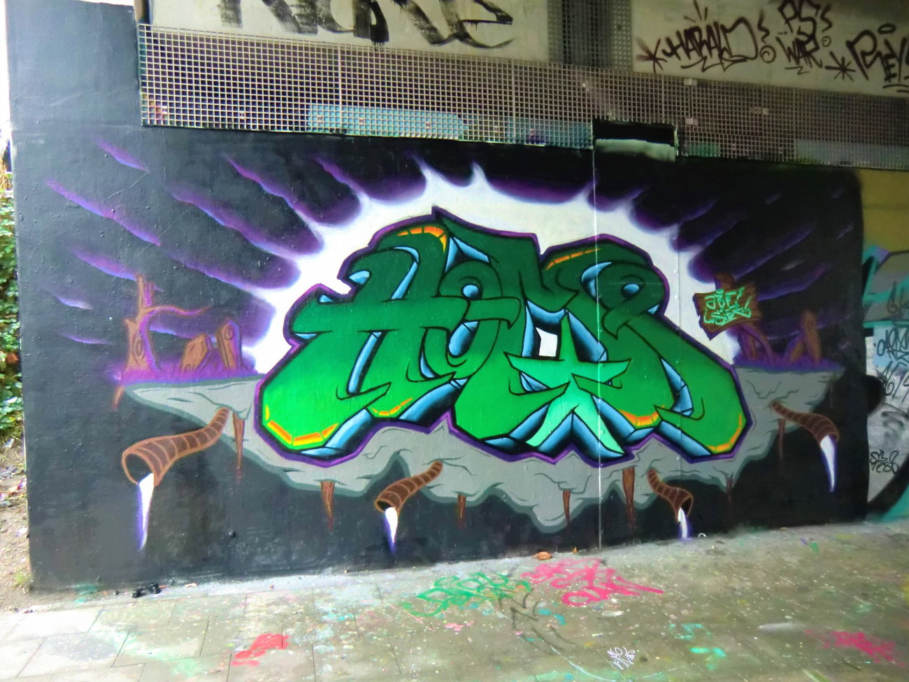 Graffiti Wall in Essen - Photo by Kico_one - Essen, NRW, Ruhrpott (2016)
