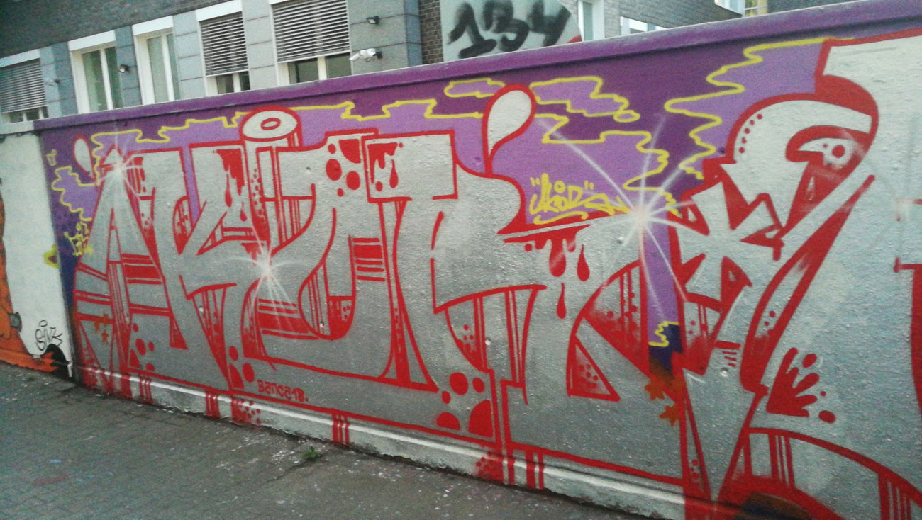 Graffiti Wall in Essen - Photo by Kico_one - Essen, NRW, Ruhrpott (2018)