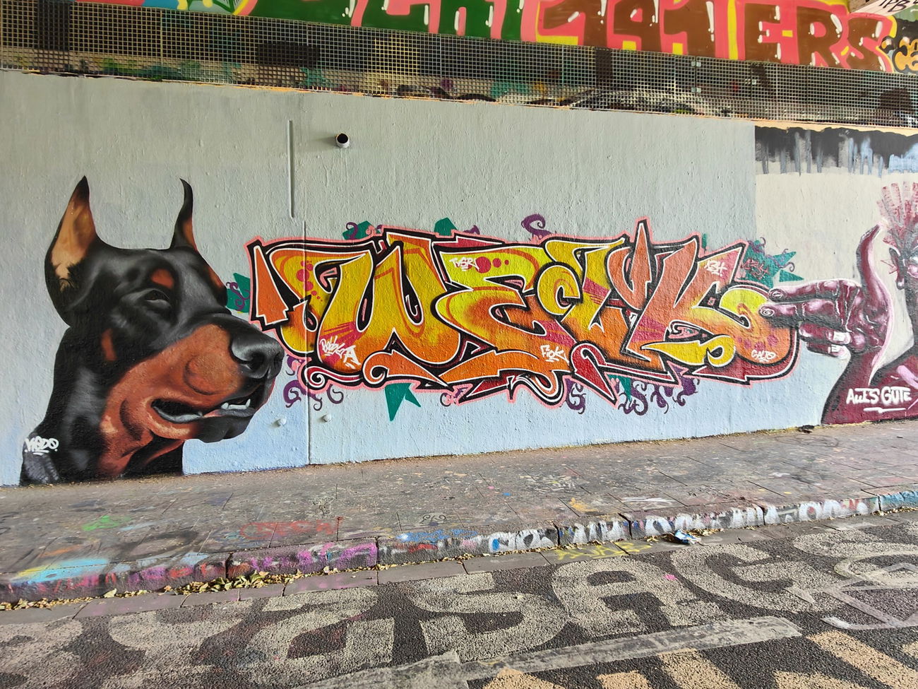 Graffiti Wall in Essen - Photo by Kico_one - Essen, Ruhrgebiet, Welk (2023)