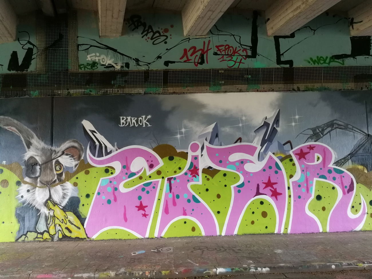 Graffiti Wall in Essen - Photo by Kico_one - Essen, NRW, Ruhrpott (2019)