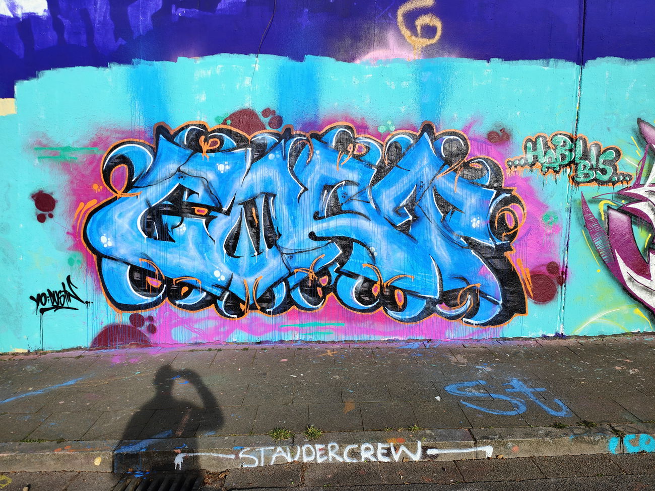 Graffiti Wall in Essen - Photo by Kico_one (2025)