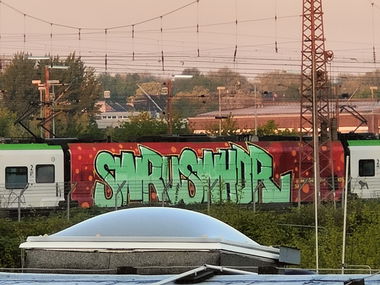 Graffiti Train in Essen - Photo by Kico_one - Essen, SWR, USW (2024)