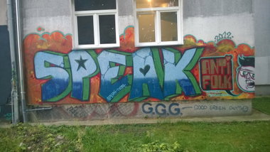 Graffiti Wall in Valpovo - Photo by Kico_one - Croatia, Hrvatska, Valpovo