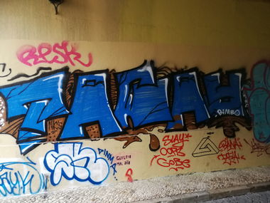 Graffiti Bombing in Lissabon - Photo by Kico_one - Lissabon, Portugal, Lisboa