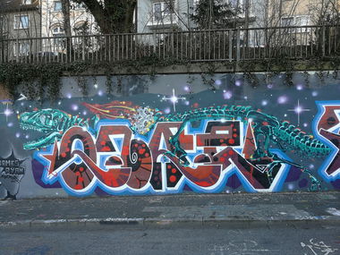 Graffiti Wall - Photo by Kico_one - Essen, NRW, Ruhrpott