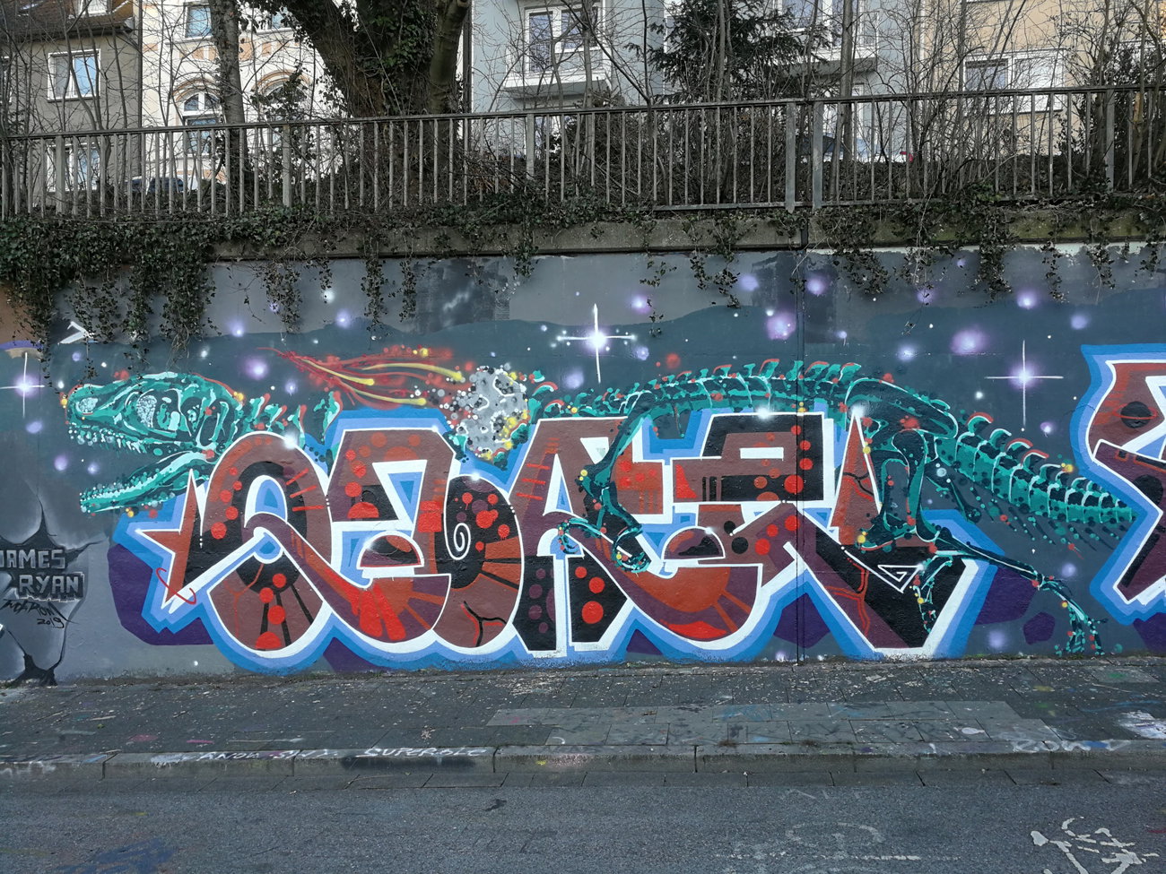 Graffiti Wall - Photo by Kico_one - Essen, NRW, Ruhrpott