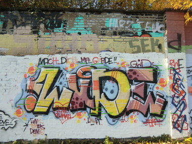 Graffiti Wall in Essen - Photo by Kico_one - Essen, NRW, Rohrpott (2016)