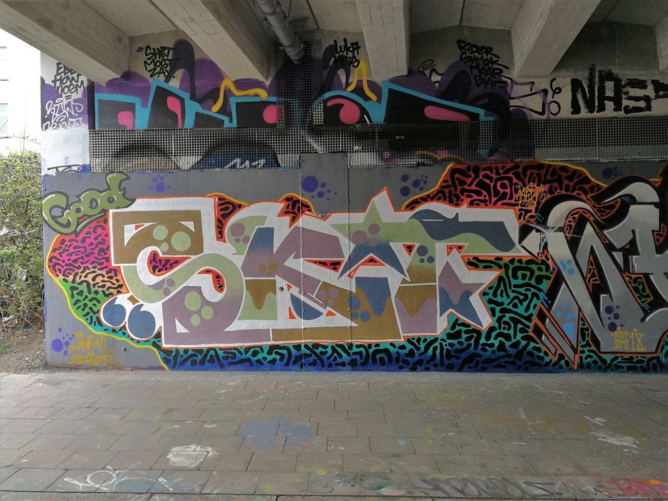 Graffiti Wall in Essen - Photo by Kico_one - Essen, Nrw, Ruhrpott (2018)