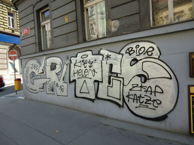 Graffiti Bombing in Prague - Photo by Kico_one - Prague, Praha, TCS