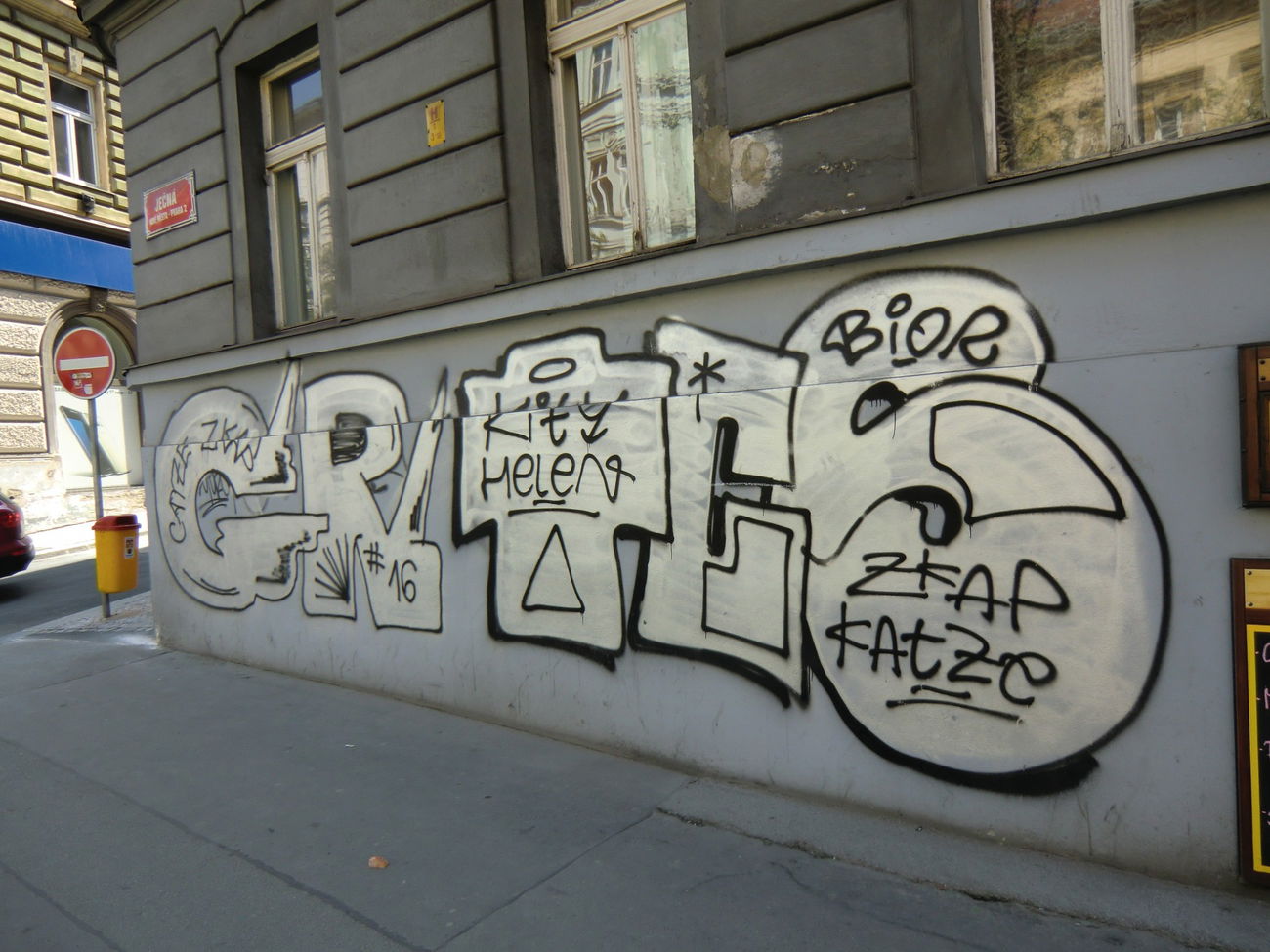 Graffiti Bombing in Prague - Photo by Kico_one - Prague, Praha, TCS