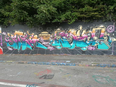 Graffiti Wall in Essen - Photo by Kico_one - Essen, NRW, Ruhrpott (2020)