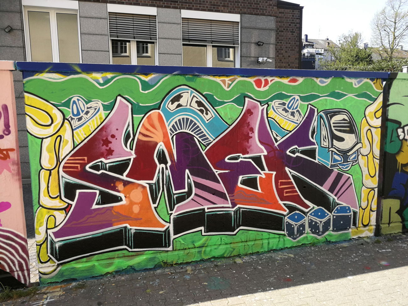 Graffiti Wall in Essen - Photo by Kico_one - Essen, NRW, Ruhrpott (2020)