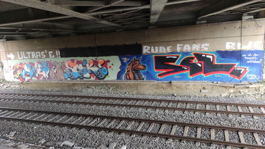 Graffiti Wall in Essen - Photo by Kico_one (2021)