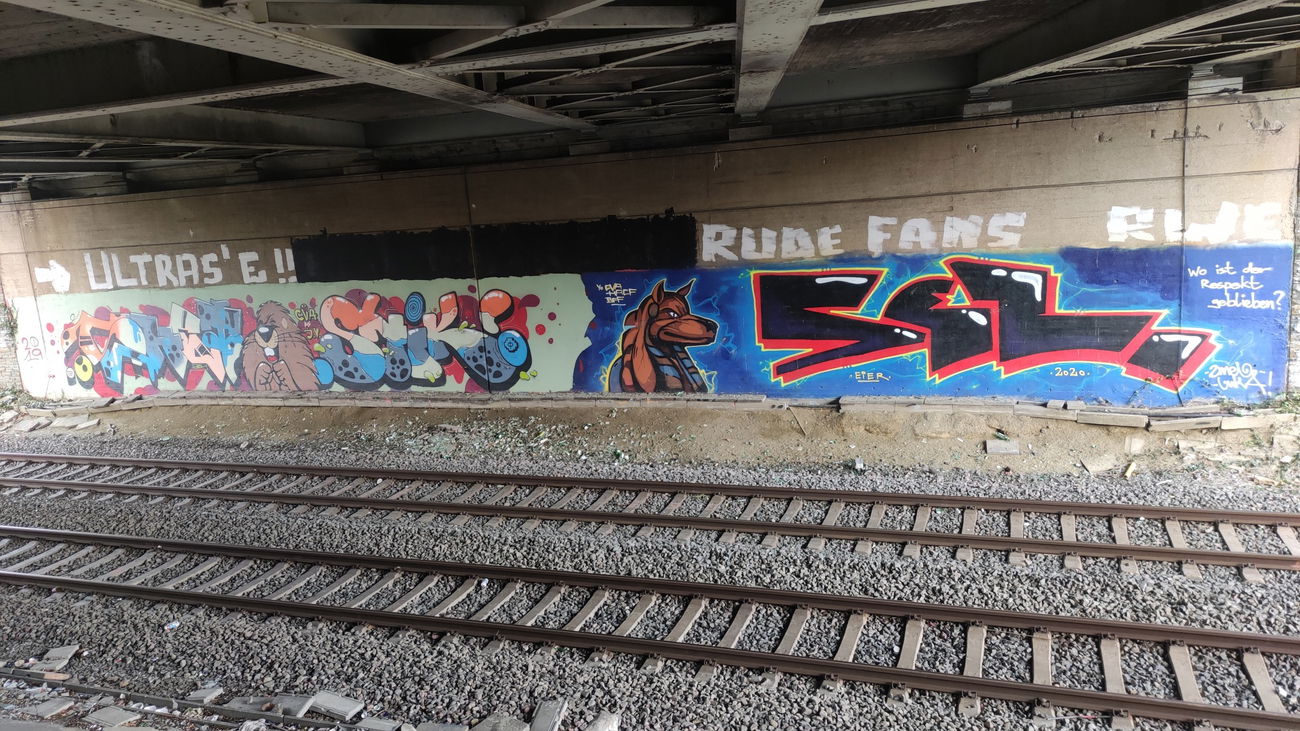 Graffiti Wall in Essen - Photo by Kico_one (2021)