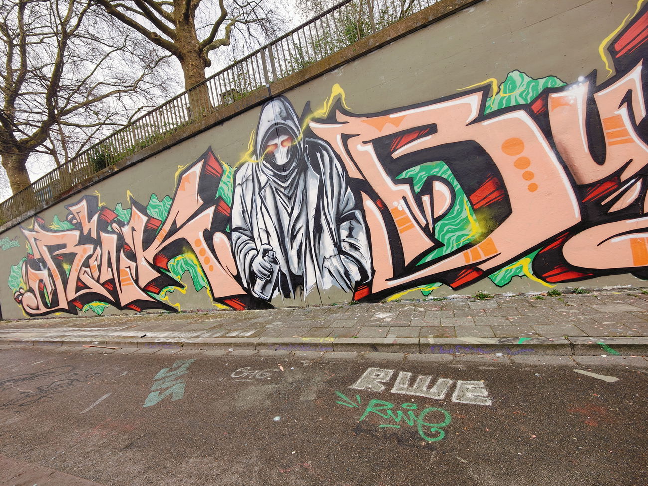 Graffiti Wall in Essen - Photo by Kico_one (2025)