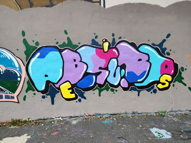 Graffiti Wall in Essen - Photo by Kico_one (2025)