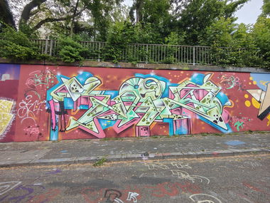 Graffiti Wall in Essen - Photo by Kico_one (2025)