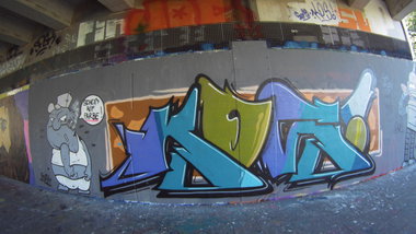 Graffiti Wall in Essen - Photo by Kico_one - Essen, NRW, Ruhrpott (2016)