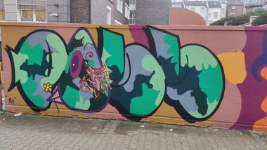 Graffiti Wall in Essen - Photo by Kico_one (2021)